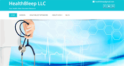 Desktop Screenshot of healthbleep.com